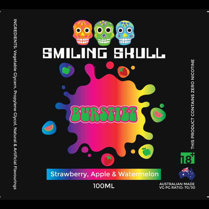 Smiling Skull - Burstiez