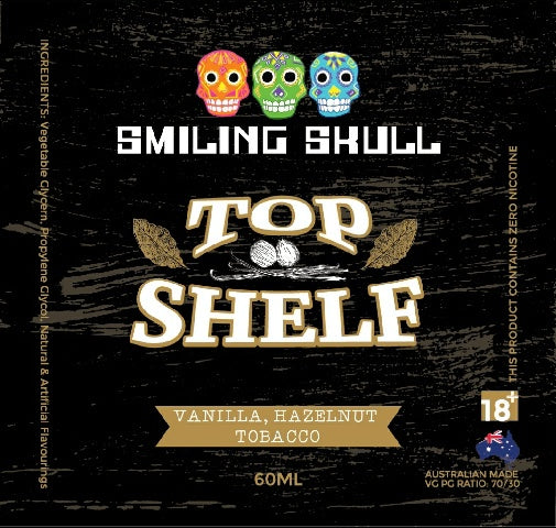 smiling Skull - Top Shelf