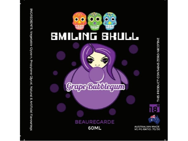 Smiling Skull- Beauregarde