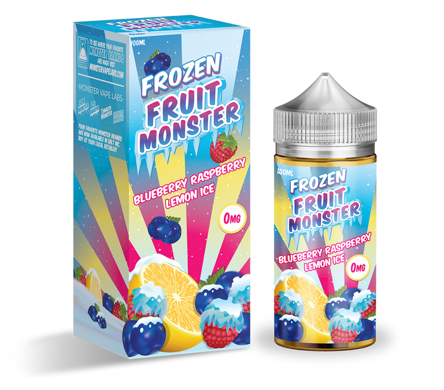 Fruit Monster Frozen | Blueberry Raspberry Lemon Ice