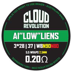 Cloud Revolution | AIO-LIENS | Handmade Alien Coils