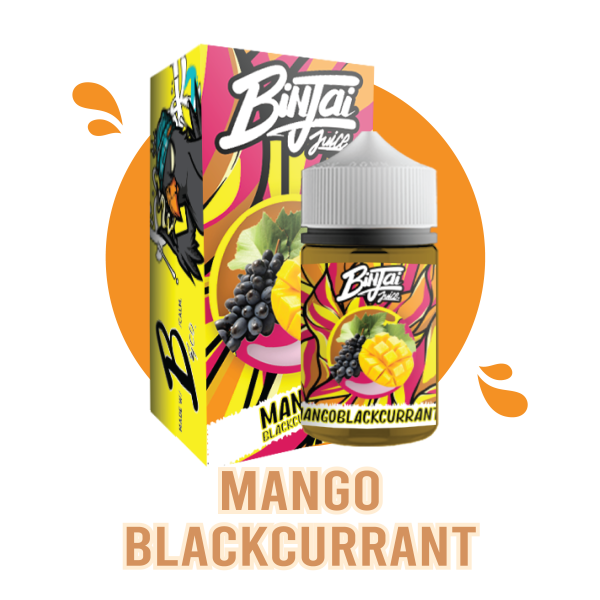 Binjai Juice. Mango Blackcurrant