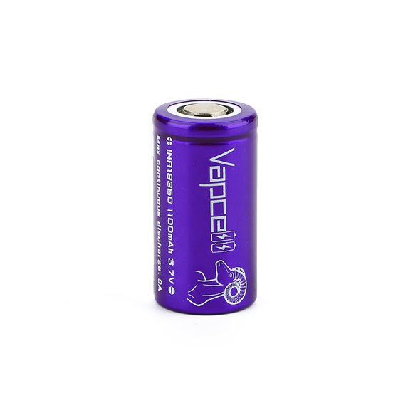 Vapcell 18350 1100MAH 9amp battery