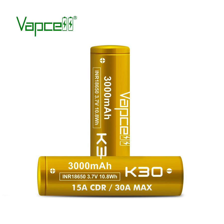 Vapcell K30 18650 Battery